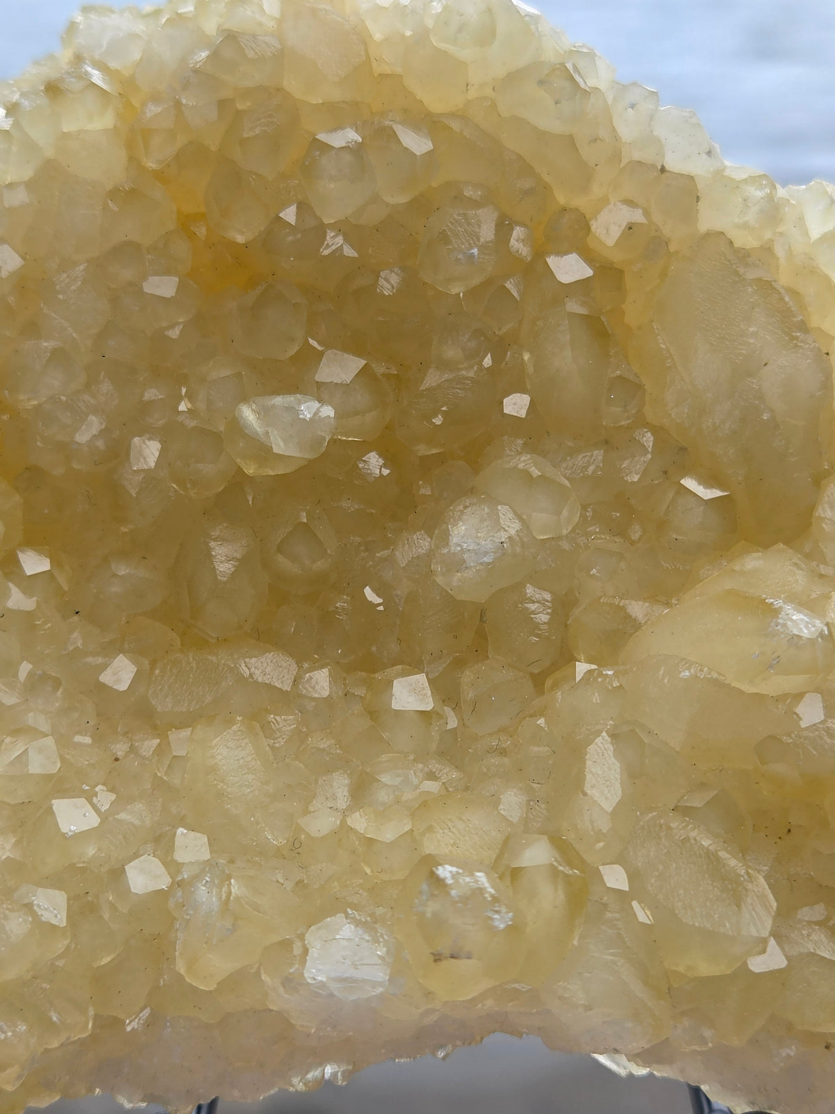 Yellow Calcite Crystal Cluster | Natural Golden Calcite
