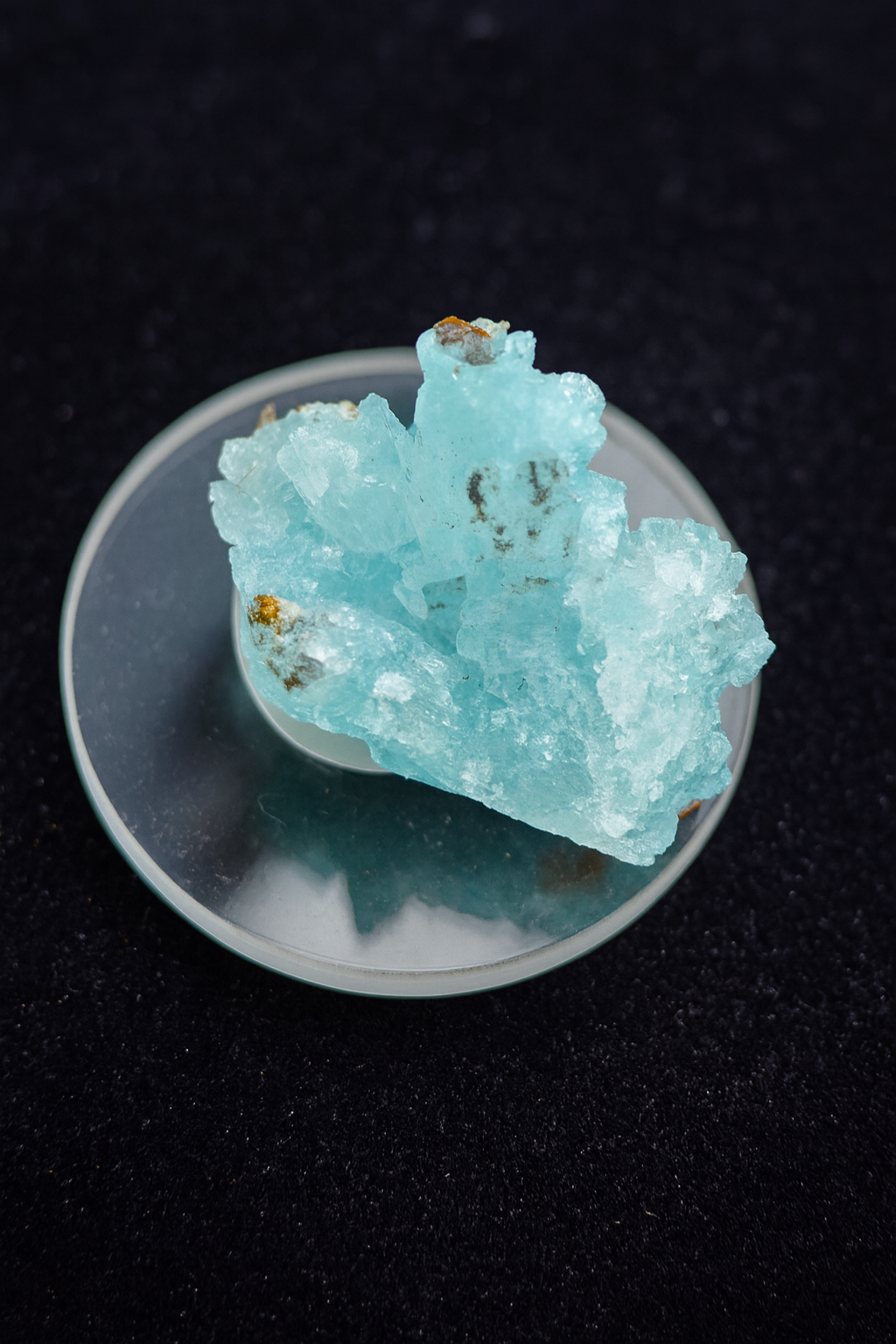 Blue Aragonite Crystal Cluster – Premium Collector Grade / Calming Healing Stone