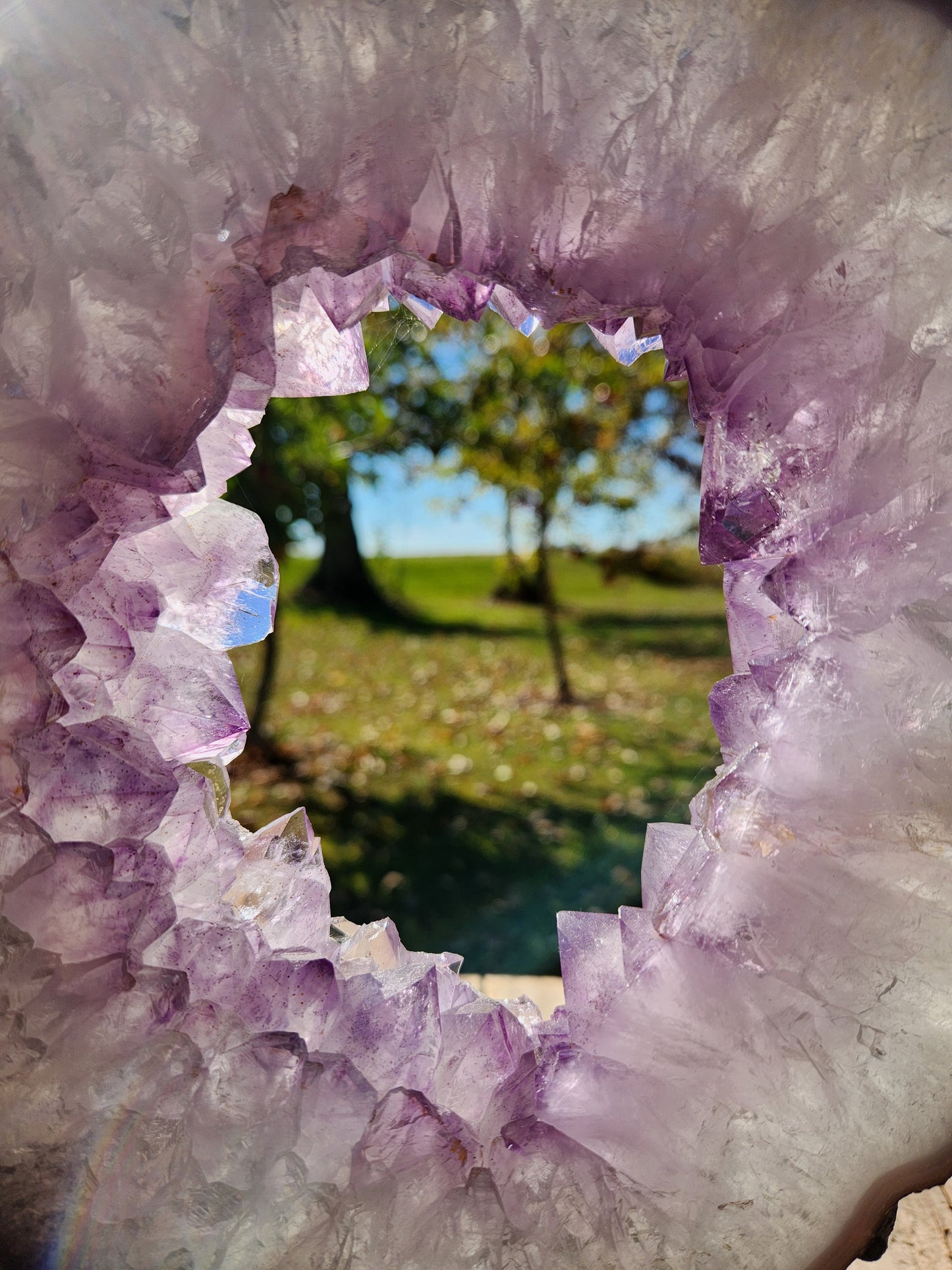 Powerful Amethyst Portal – Gateway to Higher Realms, Calming Serenity & Emotional Balance Crystal