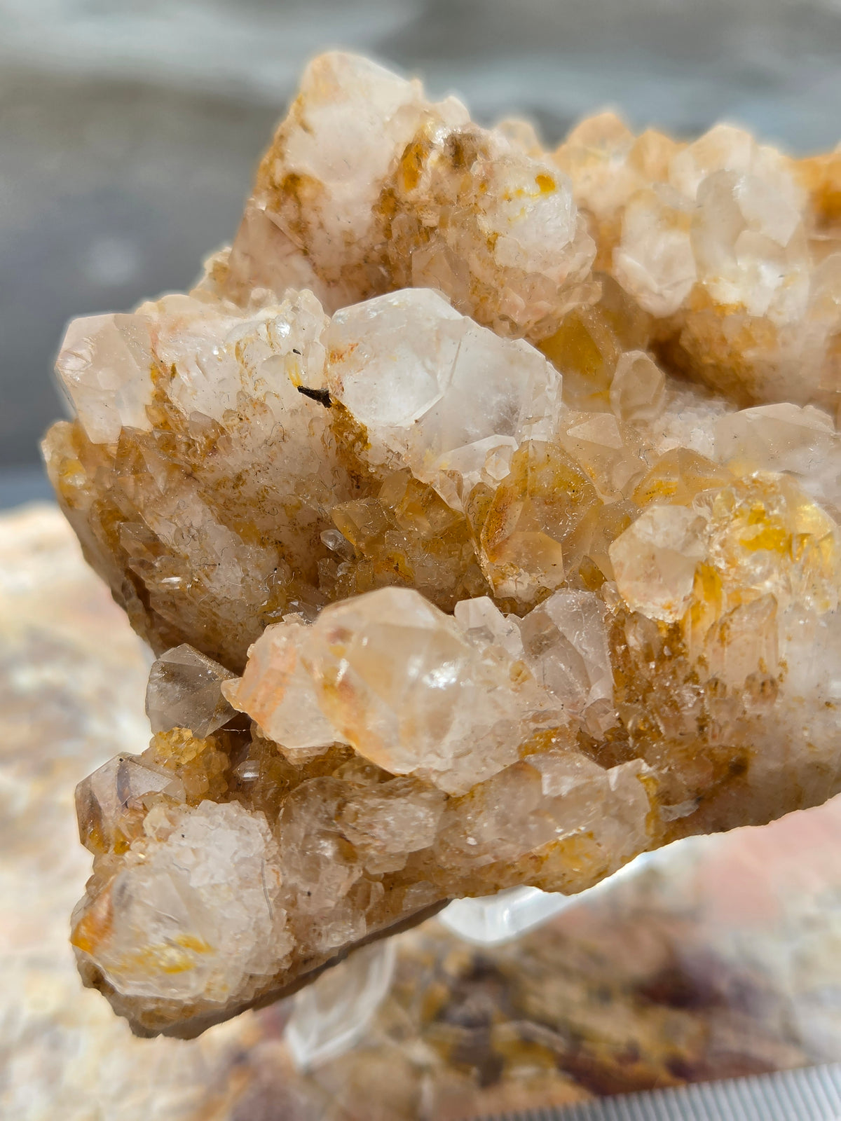 Pineapple Quartz Crystal Cluster | Natural Pineapple Quartz
