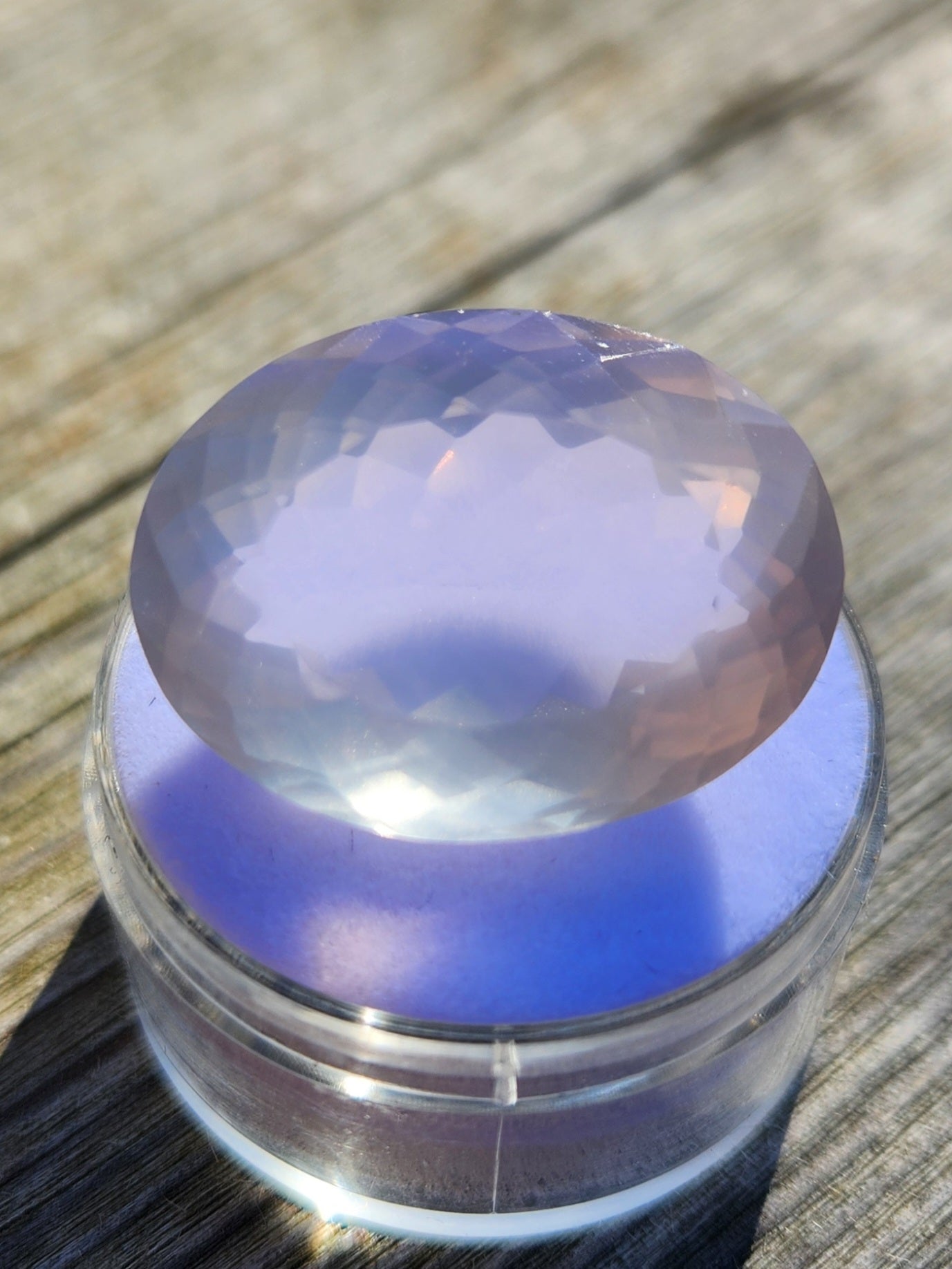 27.55 Carat Natural Rose Quartz Gemstone – Stunning Oval Faceted Pink Crystal of Love & Harmony – Perfect for Jewelry Design or Collectors