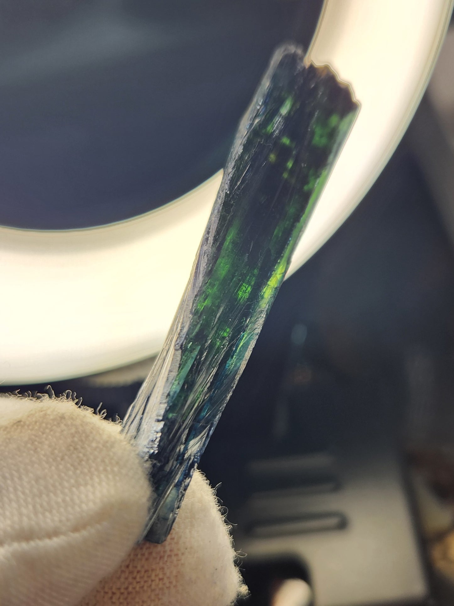 Rare Vivianite Crystal | Natural Blue-Green Vivianite Specimen | One-of-a-Kind Mineral