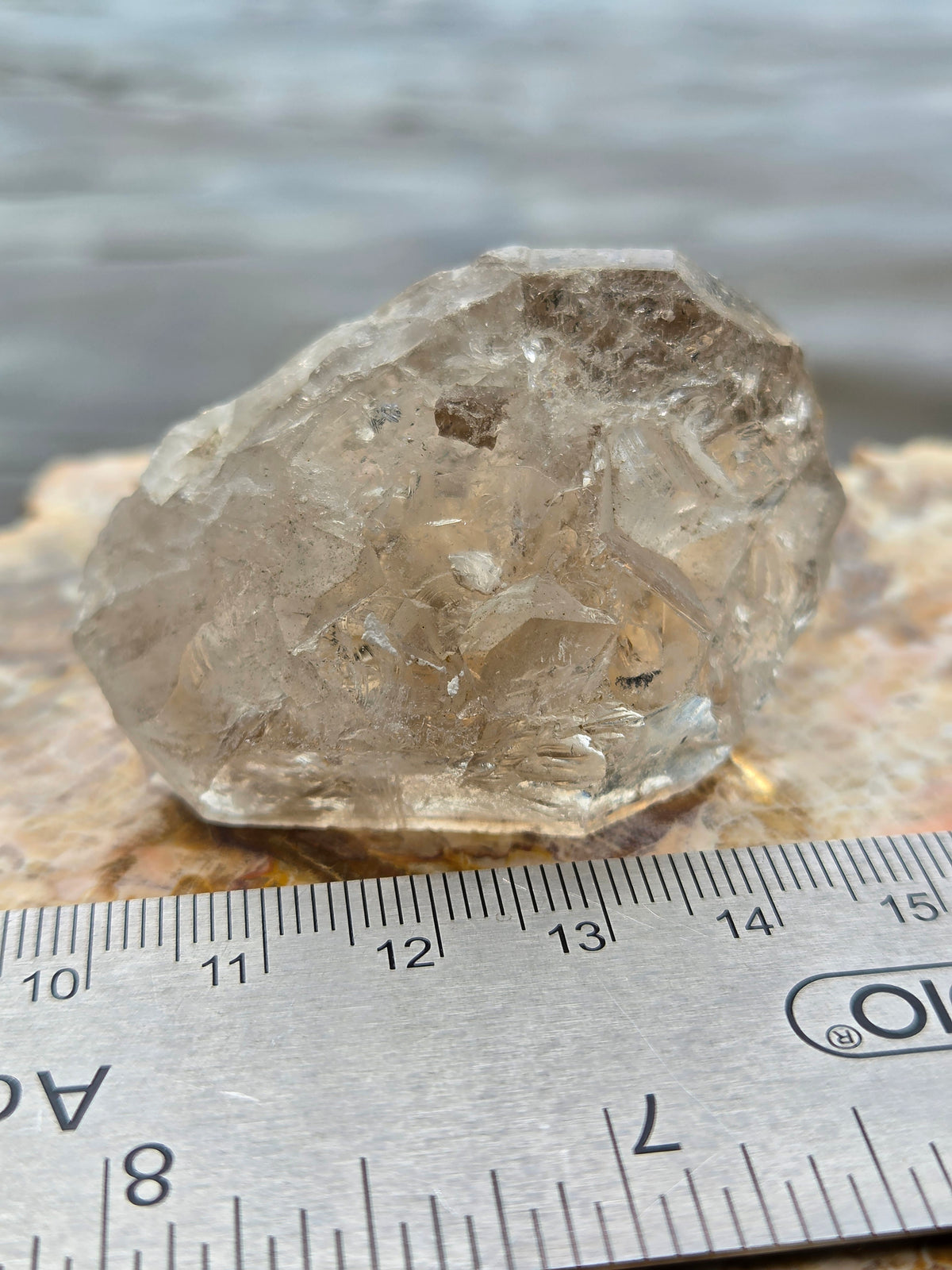 Herkimer Diamond with Active Enhydro | Water Bubble Herkimer Quartz