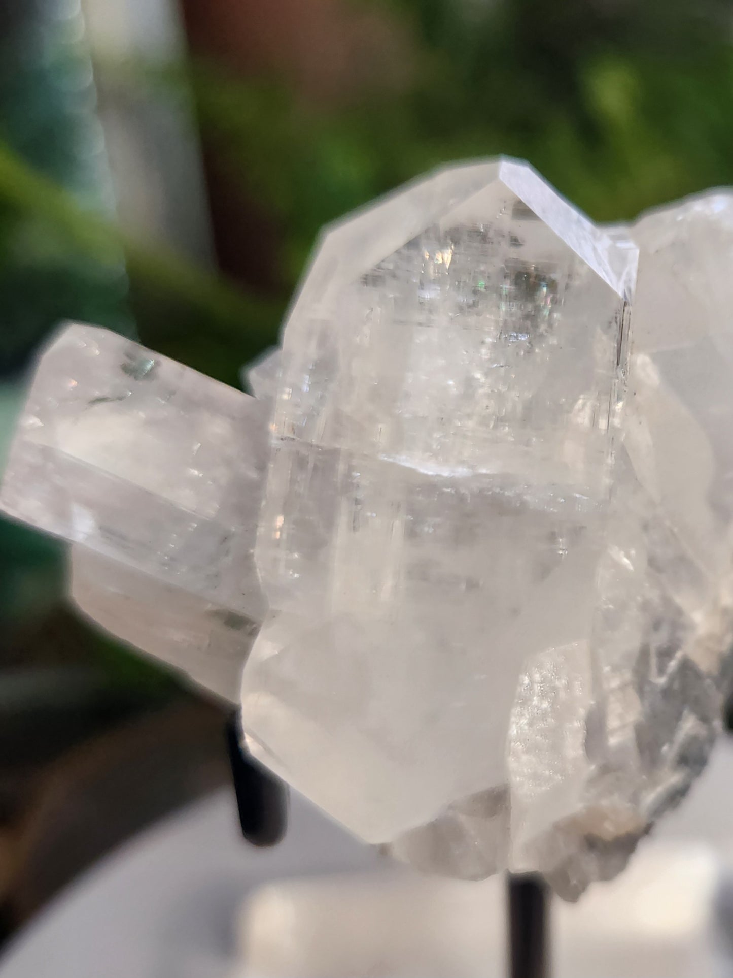 Natural Apophyllite Stilbite Crystal Cluster – High Vibration Druzy Specimen for Healing, Clarity & Spiritual Growth