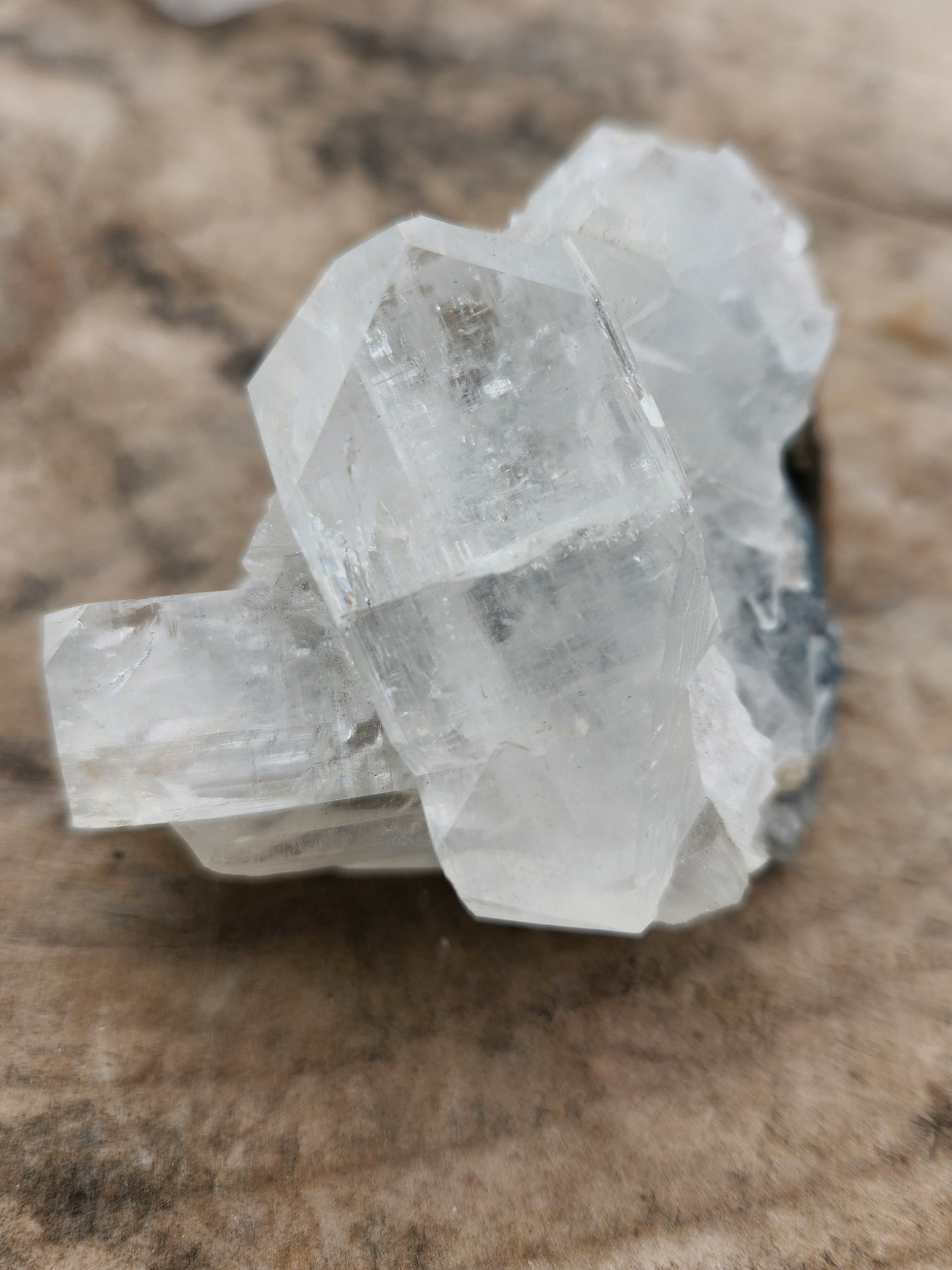 Natural Apophyllite Stilbite Crystal Cluster – High Vibration Druzy Specimen for Healing, Clarity & Spiritual Growth