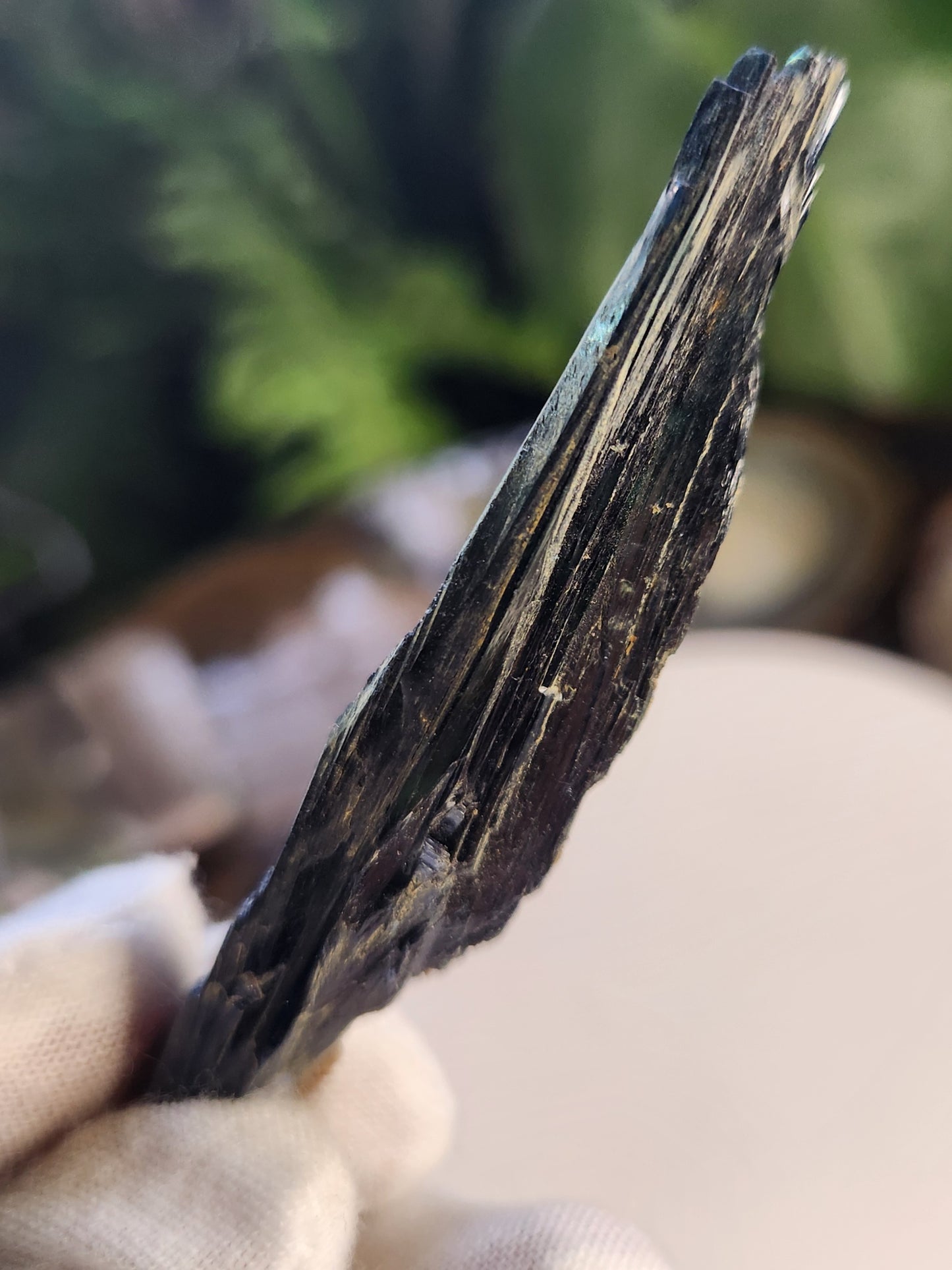 Rare Vivianite Crystal | Natural Blue-Green Vivianite Specimen | One-of-a-Kind Mineral