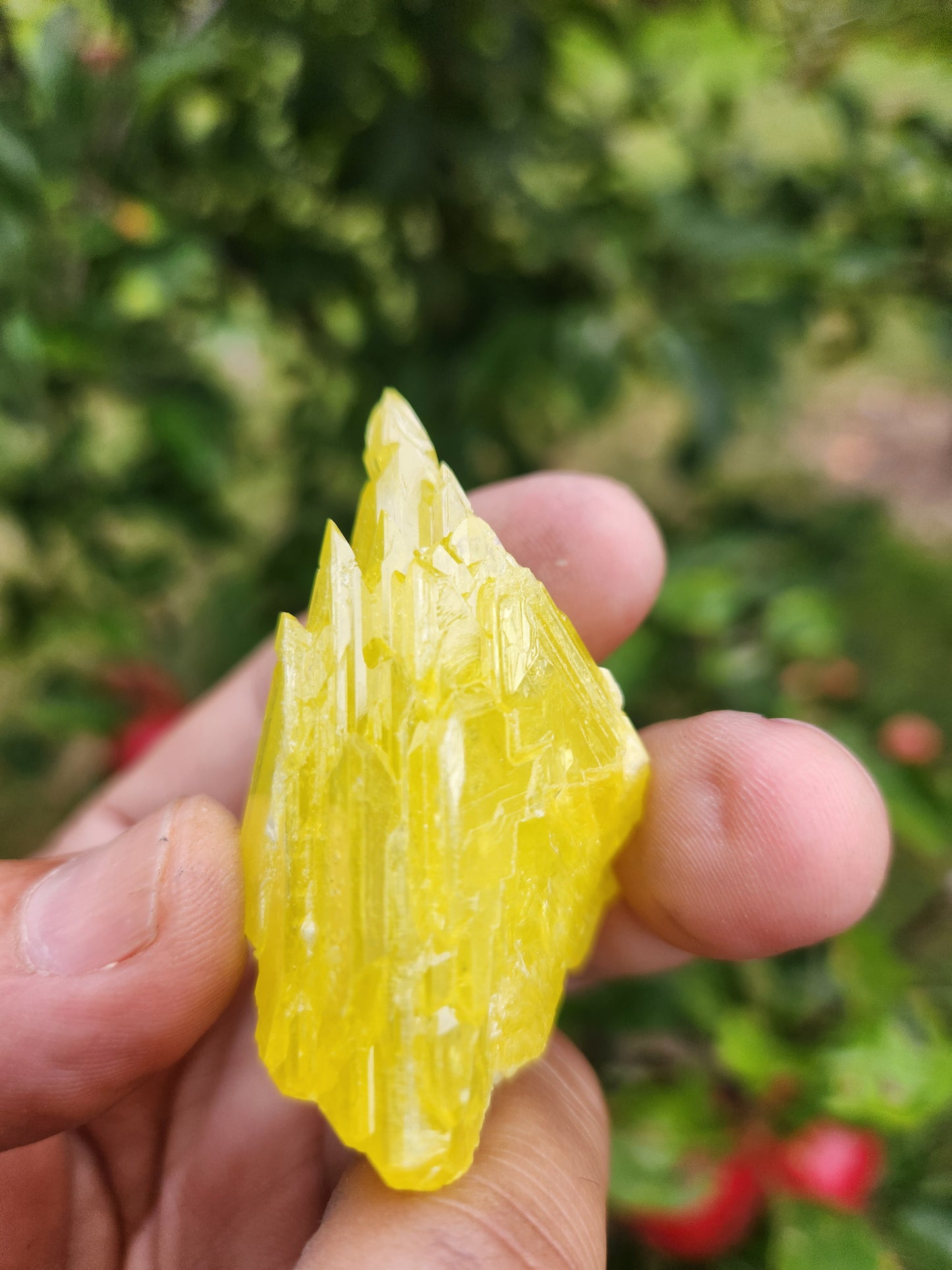Sulphur Crystal - Ancient Medicine Metaphysical Practices. Purification, Cleansing, and Transformation.
