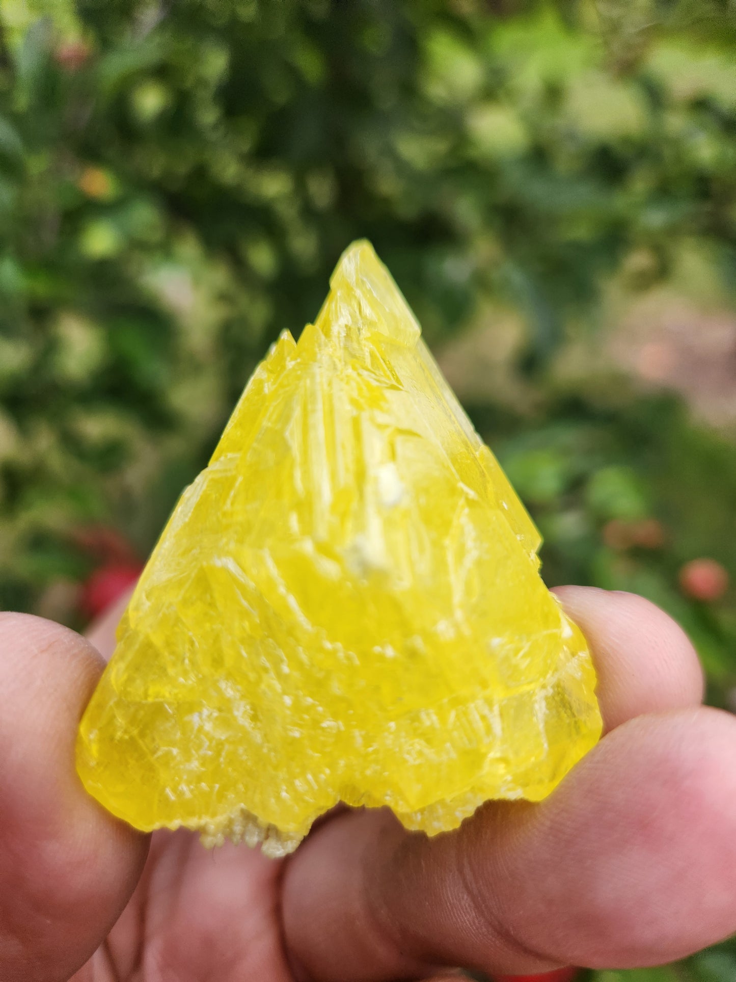 Sulphur Crystal - Ancient Medicine Metaphysical Practices. Purification, Cleansing, and Transformation.