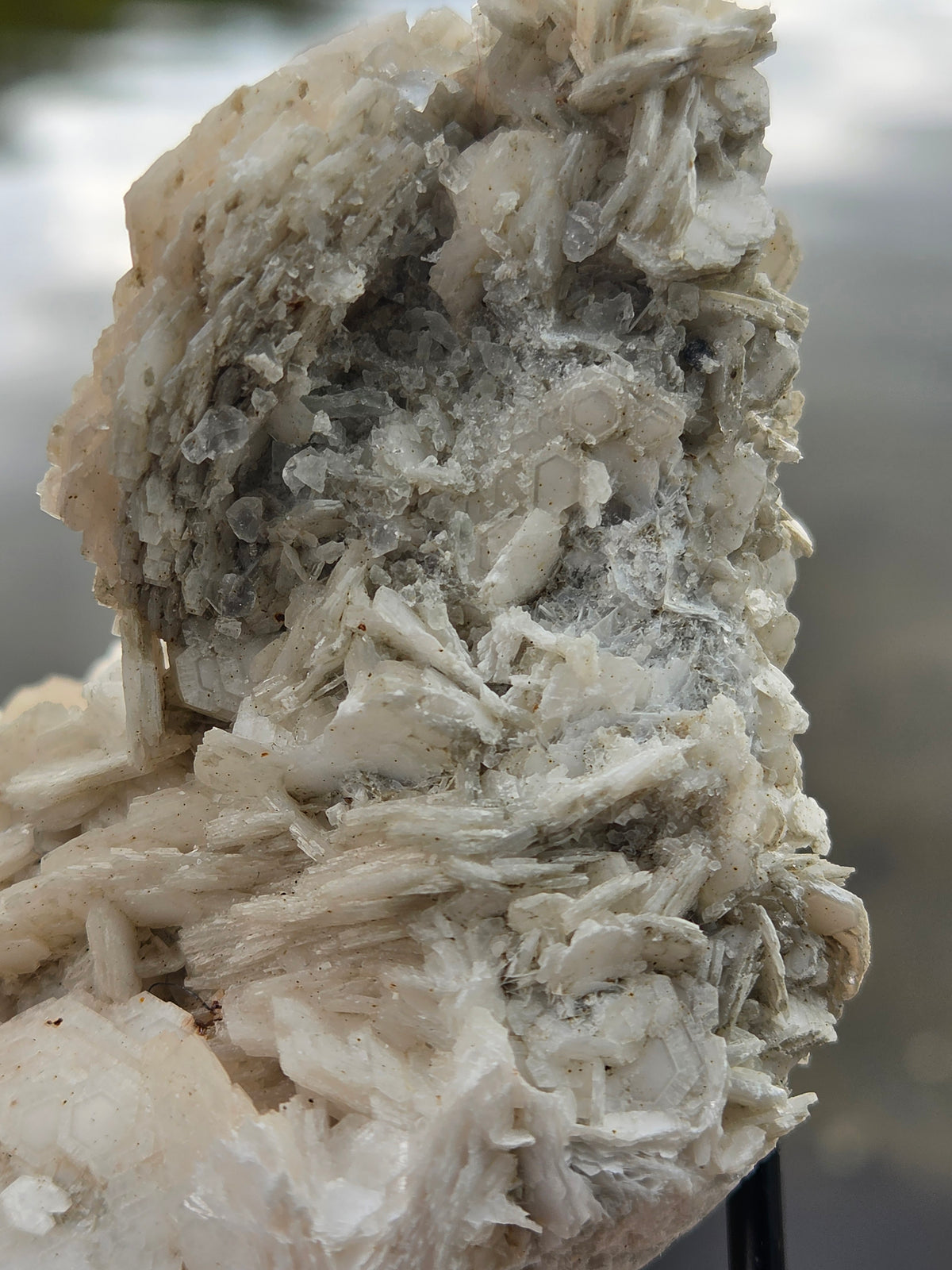 Angel Wing Calcite Crystal Cluster | Natural White Calcite