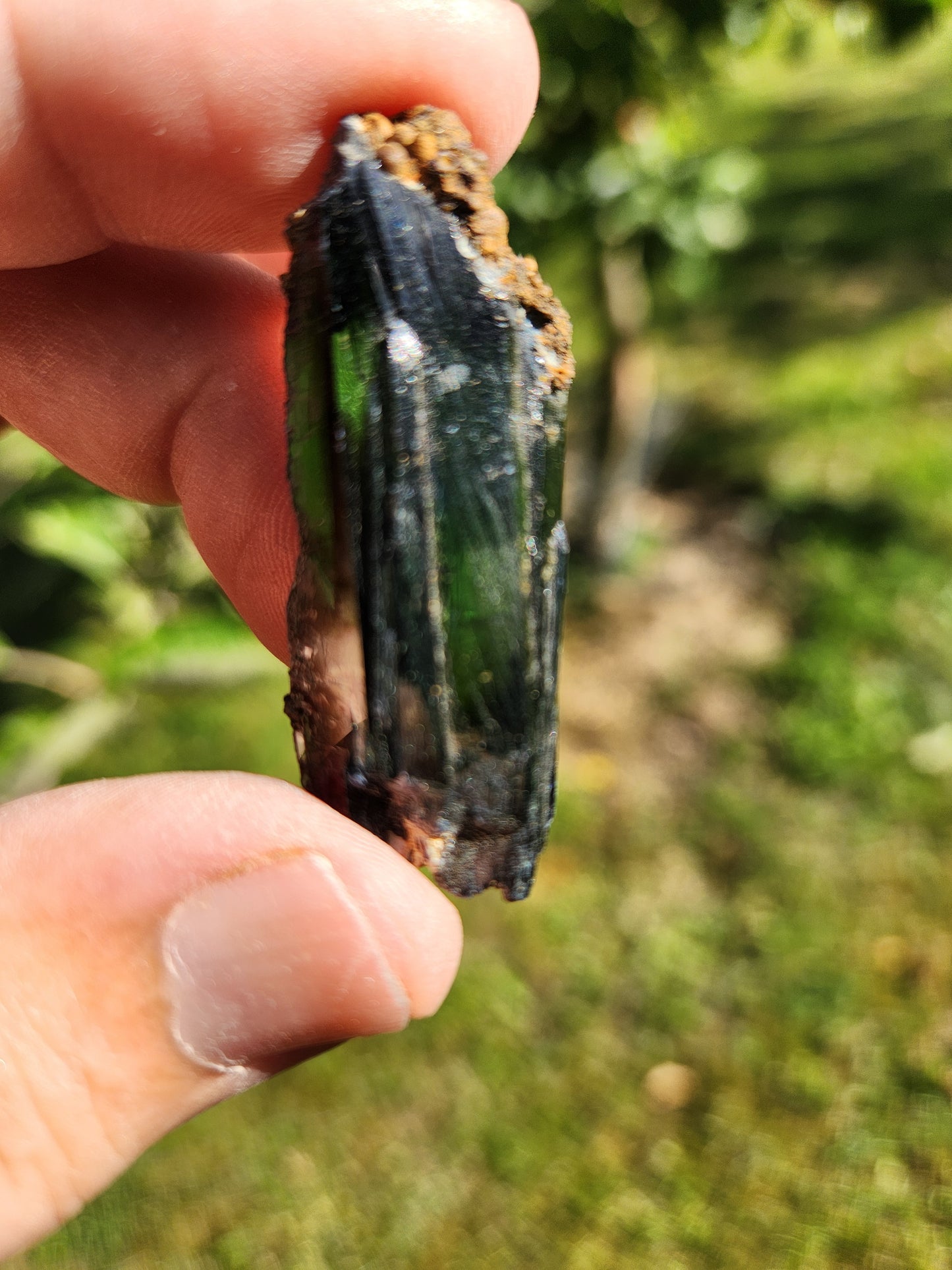 Vivianite Crystal - Heart & Third Eye Chakra