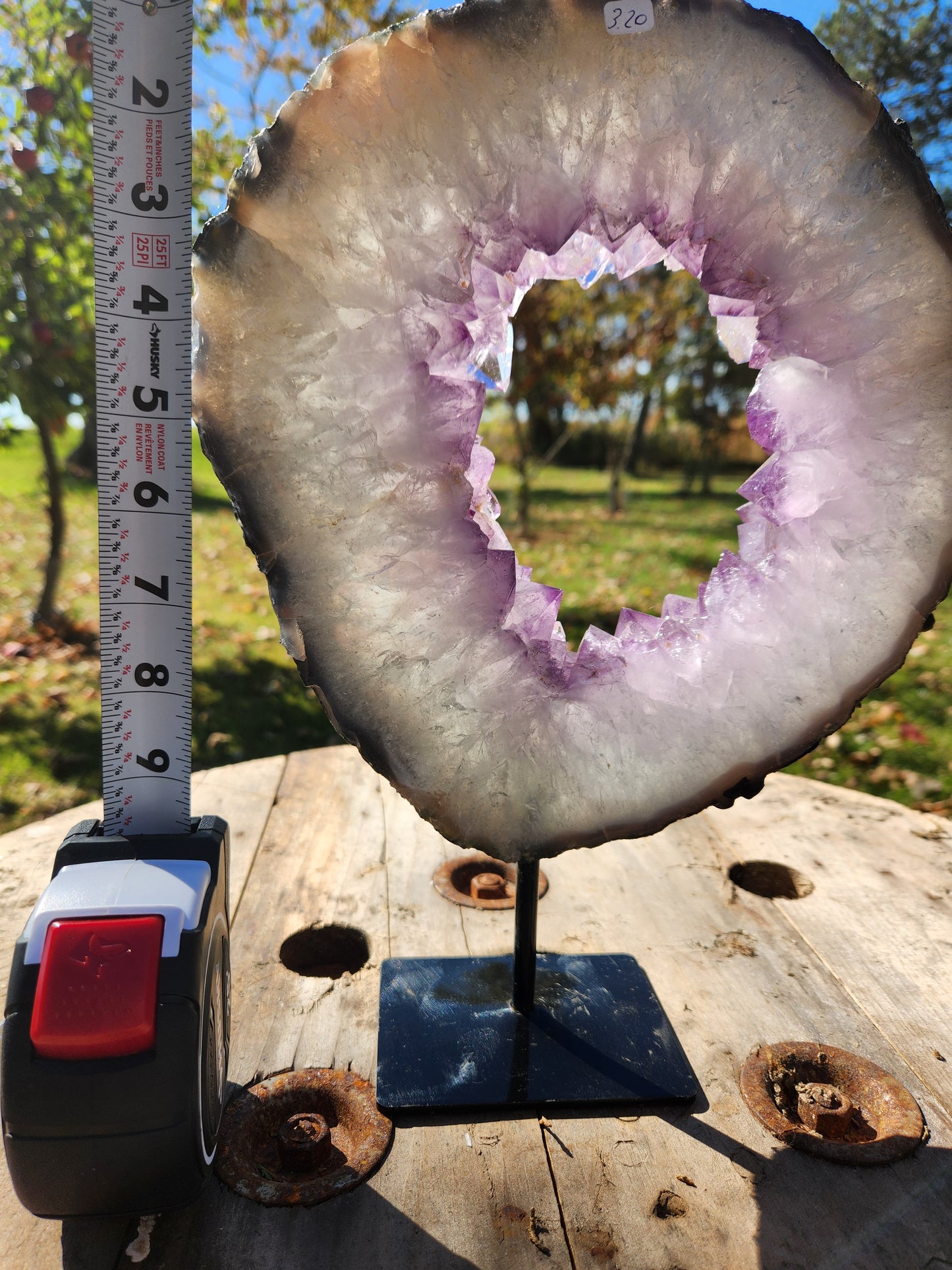 Powerful Amethyst Portal – Gateway to Higher Realms, Calming Serenity & Emotional Balance Crystal