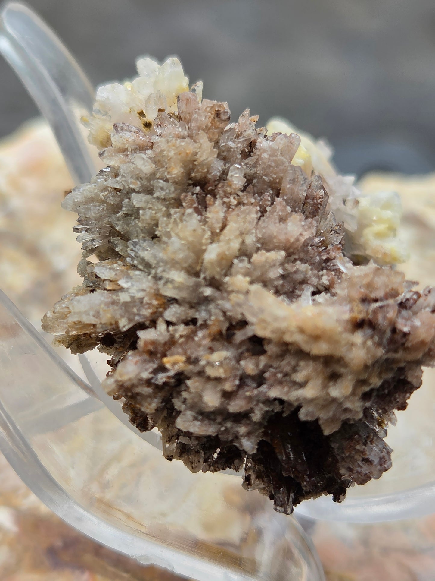Dogtooth Calcite & Quartz Crystal Cluster | Natural Calcite Crystals