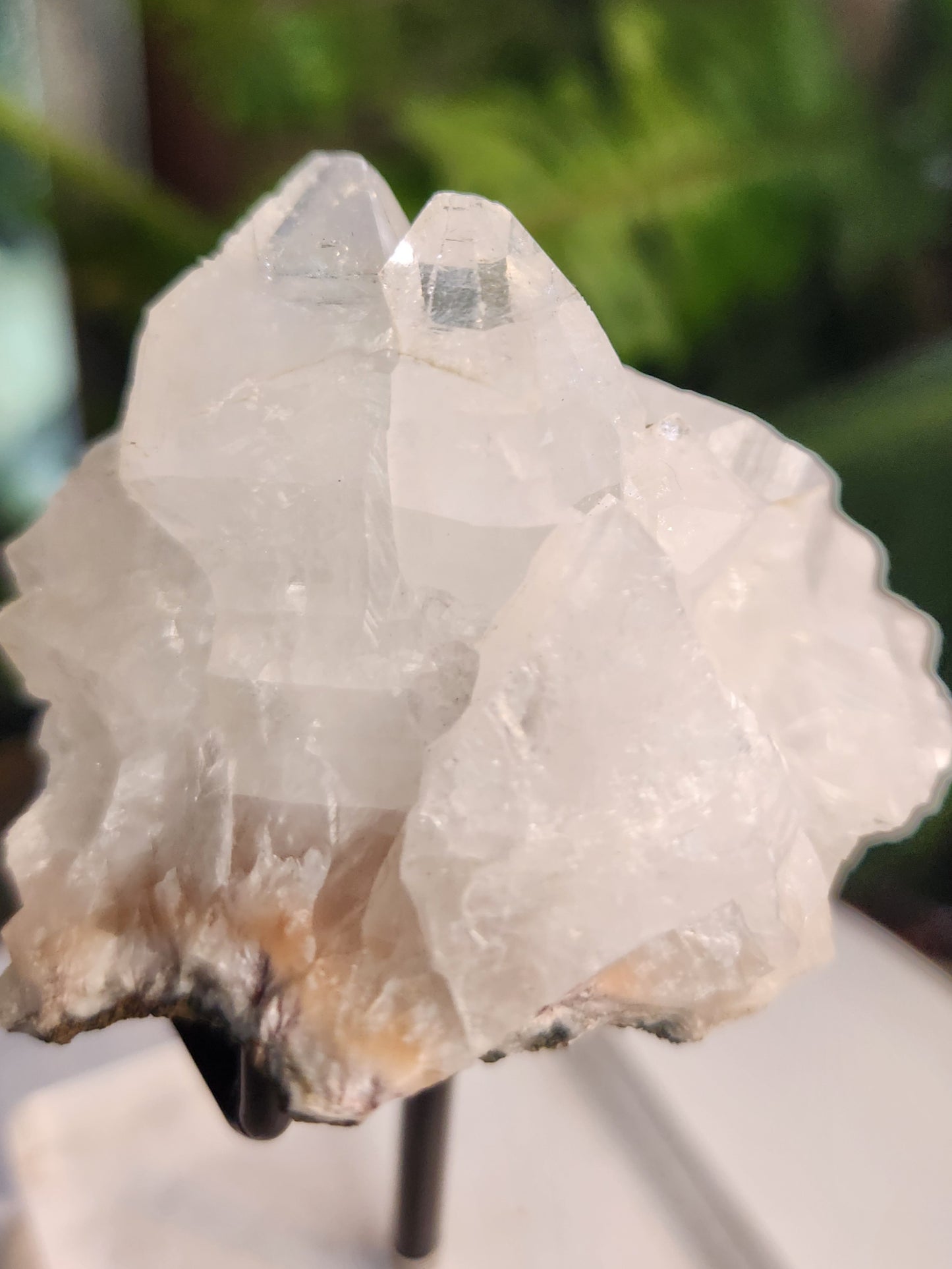 Natural Apophyllite Stilbite Crystal Cluster – High Vibration Druzy Specimen for Healing, Clarity & Spiritual Growth