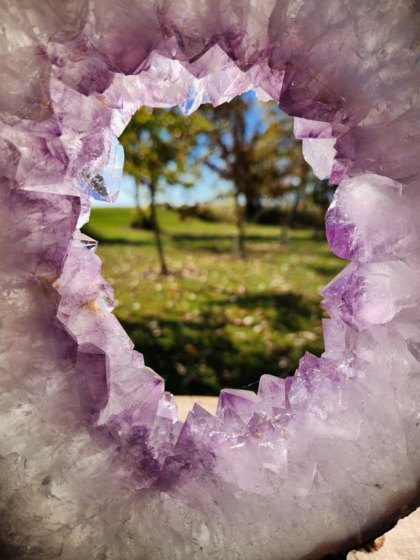 Powerful Amethyst Portal – Gateway to Higher Realms, Calming Serenity & Emotional Balance Crystal