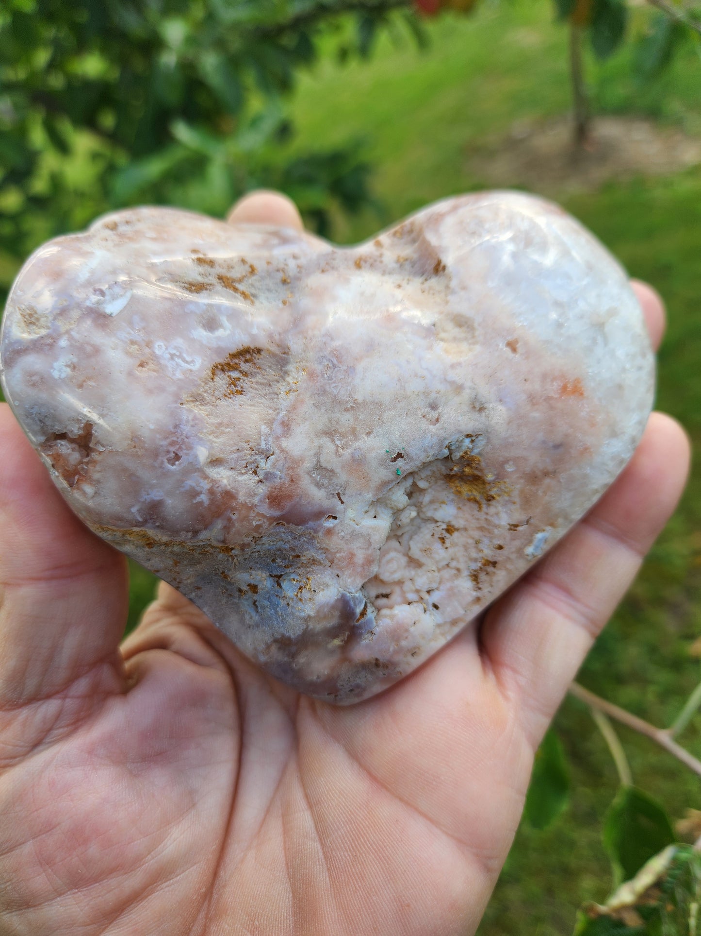 Pink Amethyst Heart - Gentle, Heart-Centered Energy - Emotional Healing and Spiritual Growth.