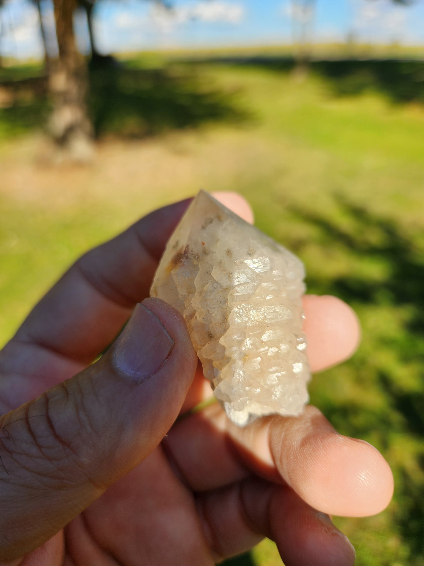Natural Citrine Crystal Point – Raw Citrine Tower with Golden Hue | Manifestation, Prosperity & Joy Stone | Untreated Citrine | Healing Crystal