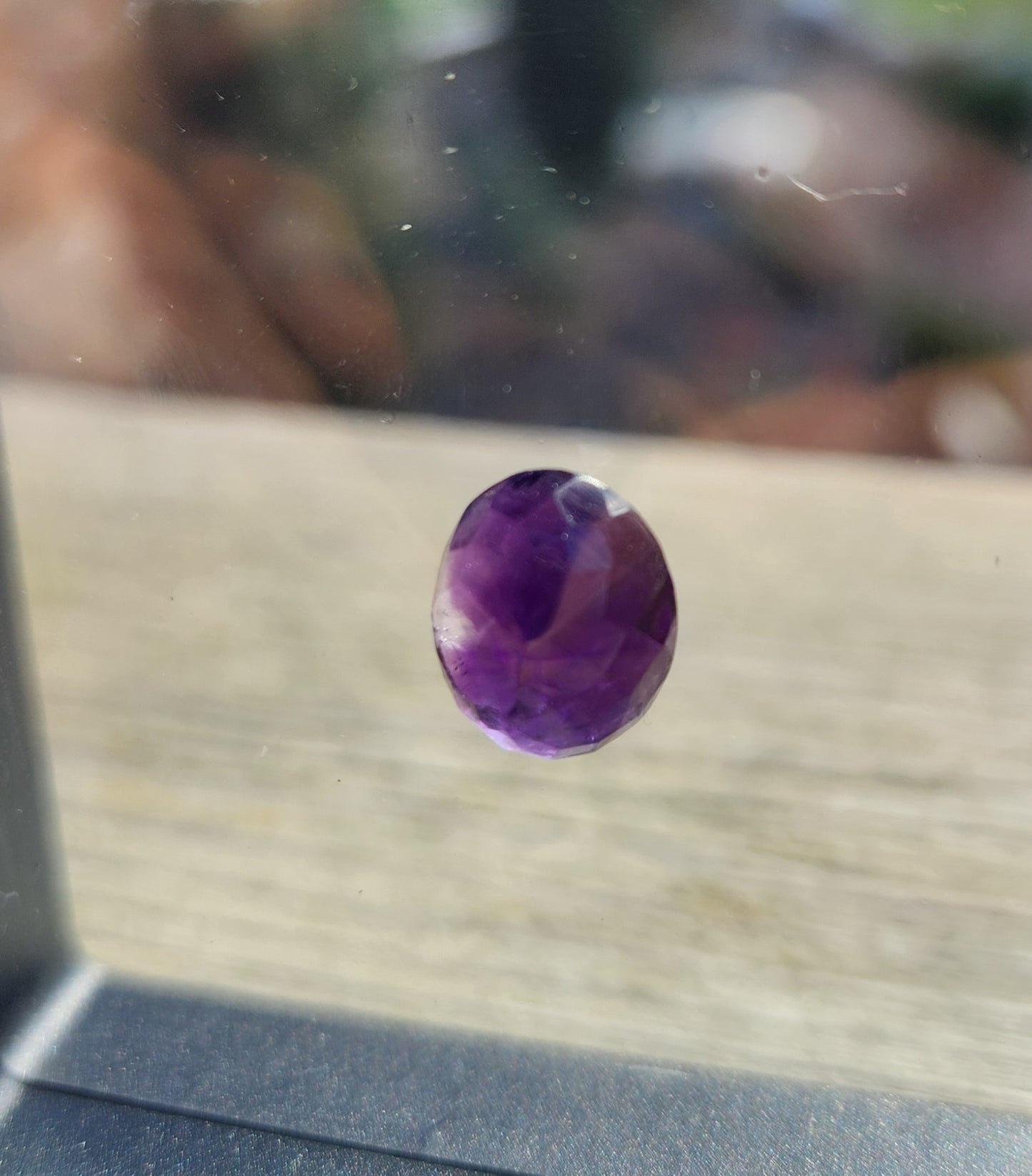 5 Carat Natural Faceted Amethyst Gemstone – Genuine Purple February Birthstone – High Clarity Brazilian Amethyst for Jewelry Making or Collectors