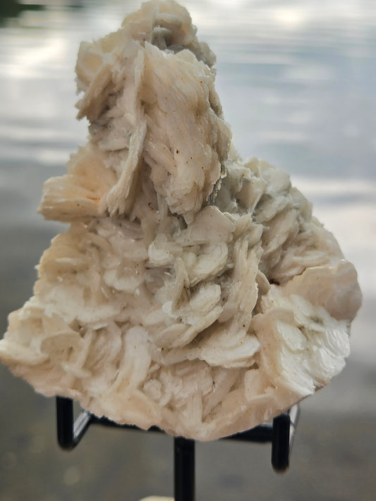 Angel Wing Calcite Crystal Cluster | Natural White Calcite