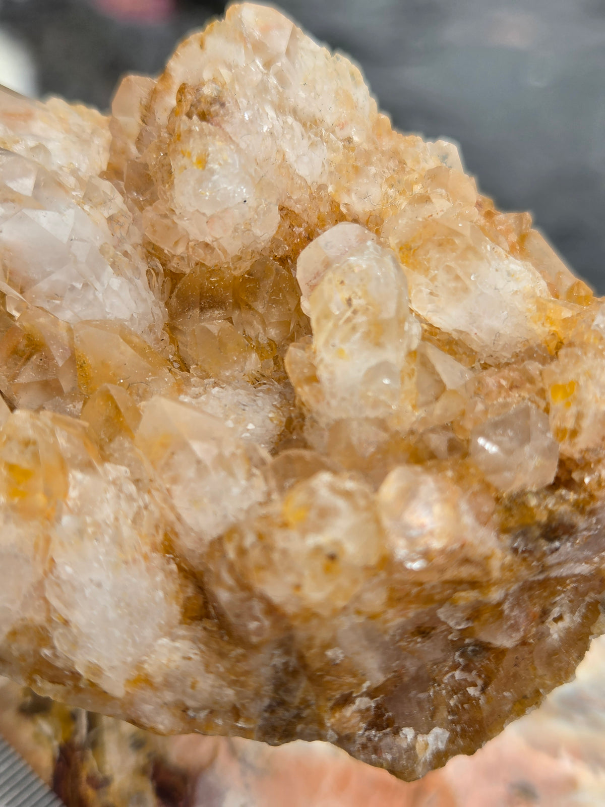 Pineapple Quartz Crystal Cluster | Natural Pineapple Quartz