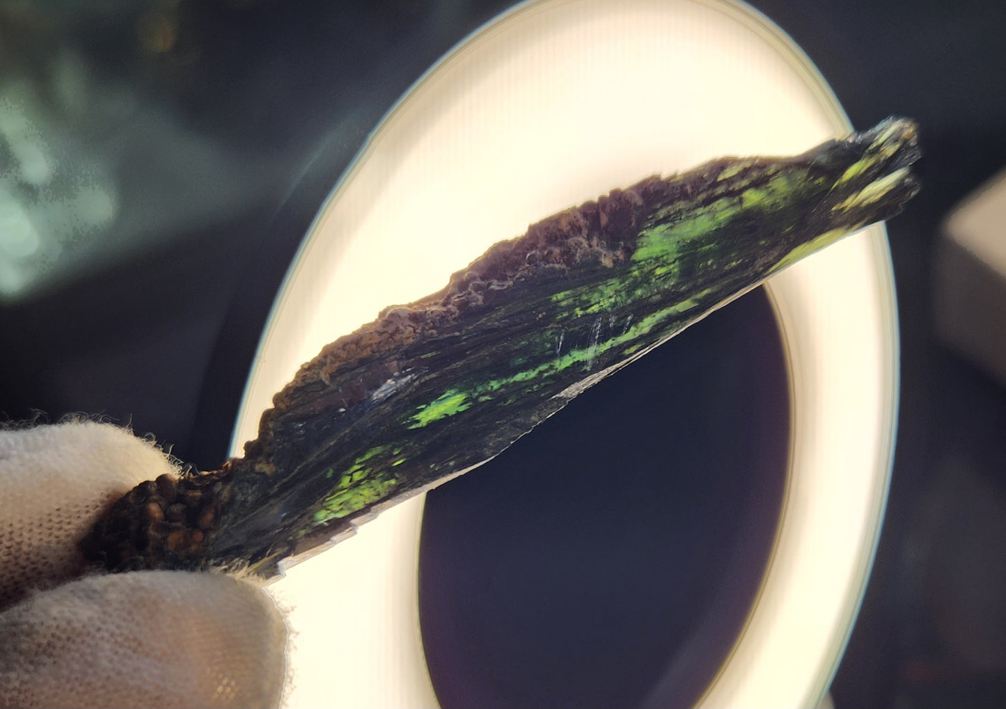 Rare Vivianite Crystal | Natural Blue-Green Vivianite Specimen | One-of-a-Kind Mineral