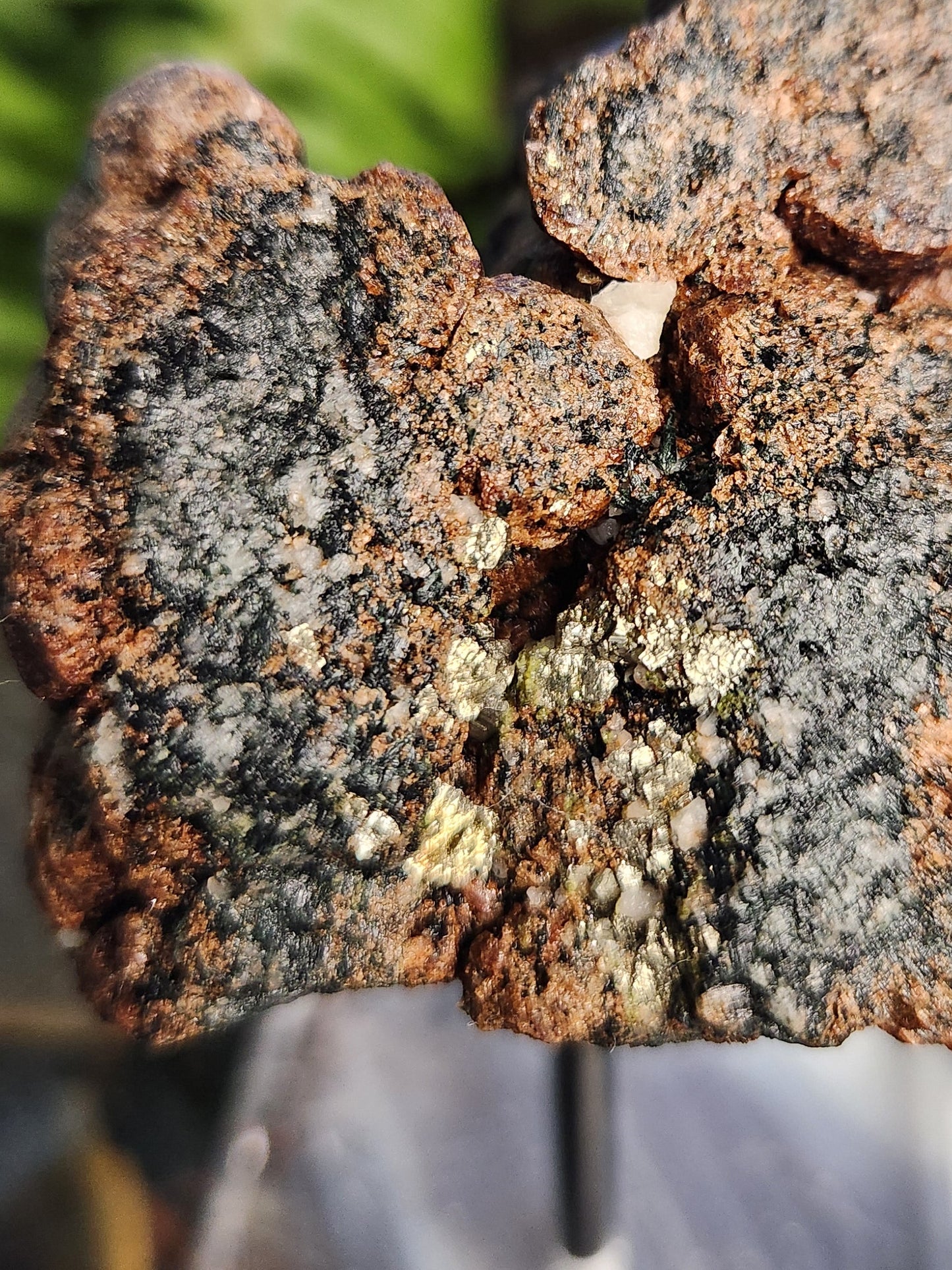 Natural Garnet on Matrix with Pyrite • Raw Almandine Garnet Cluster • Collector Mineral Specimen • Healing & Grounding Root Chakra Stone