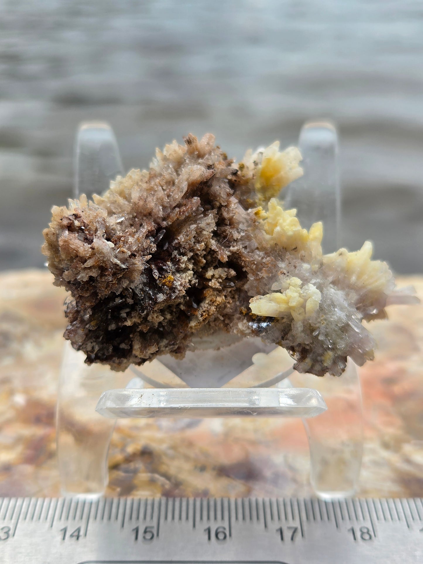 Dogtooth Calcite & Quartz Crystal Cluster | Natural Calcite Crystals