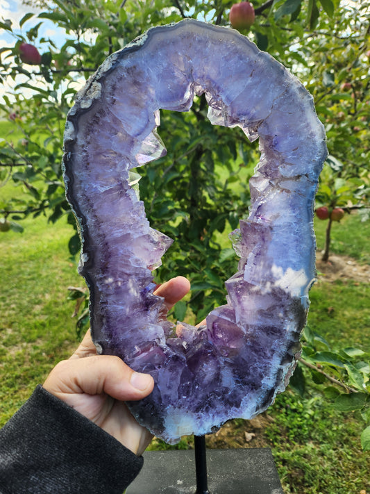 Powerful Amethyst Portal - Gateway to Higher Realms - Calming Serenity Emotional Balance