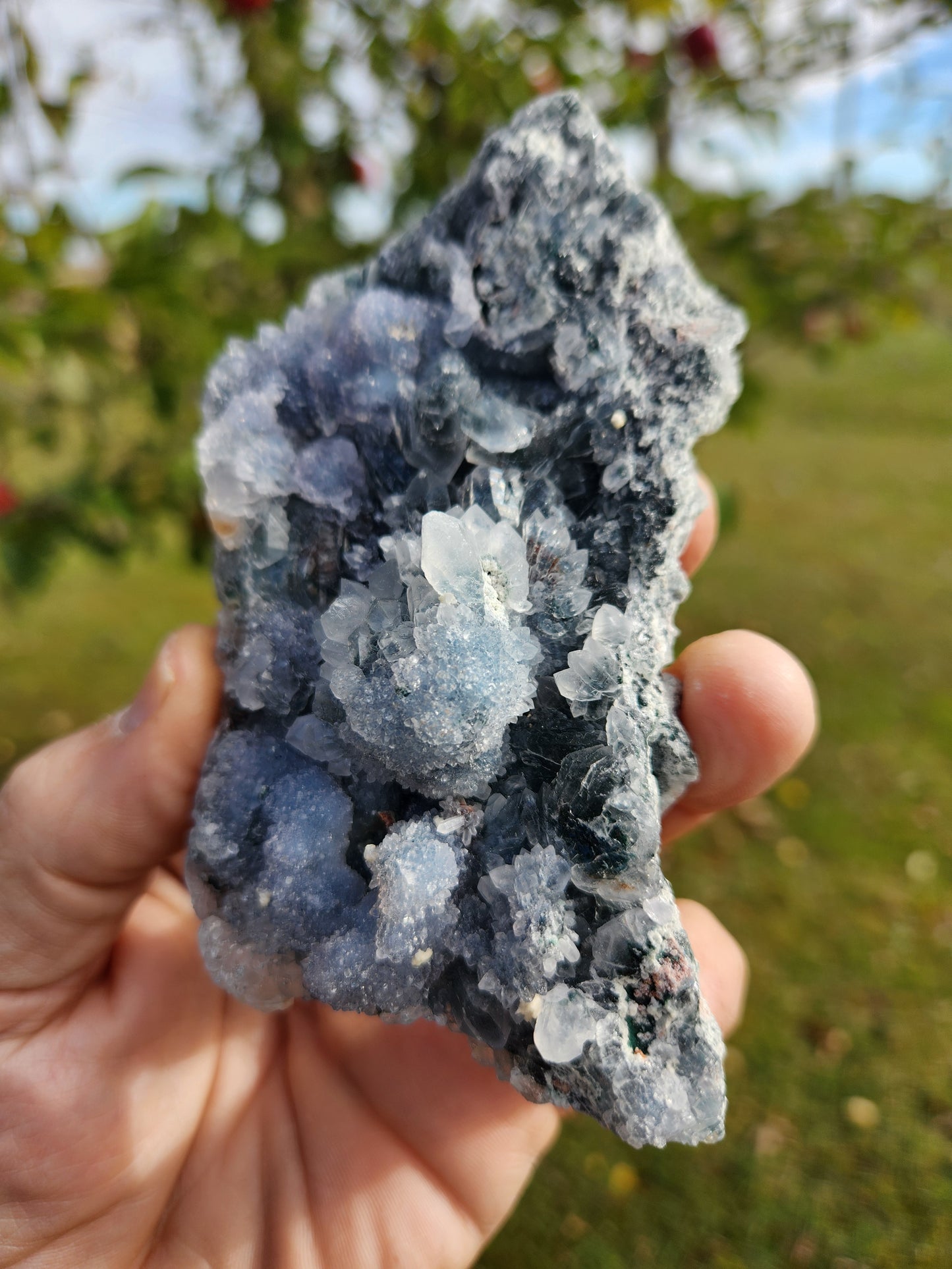 Gorgeous Zeolite Crystal Cluster- Spiritual and Physical Detoxifying and Purifying.