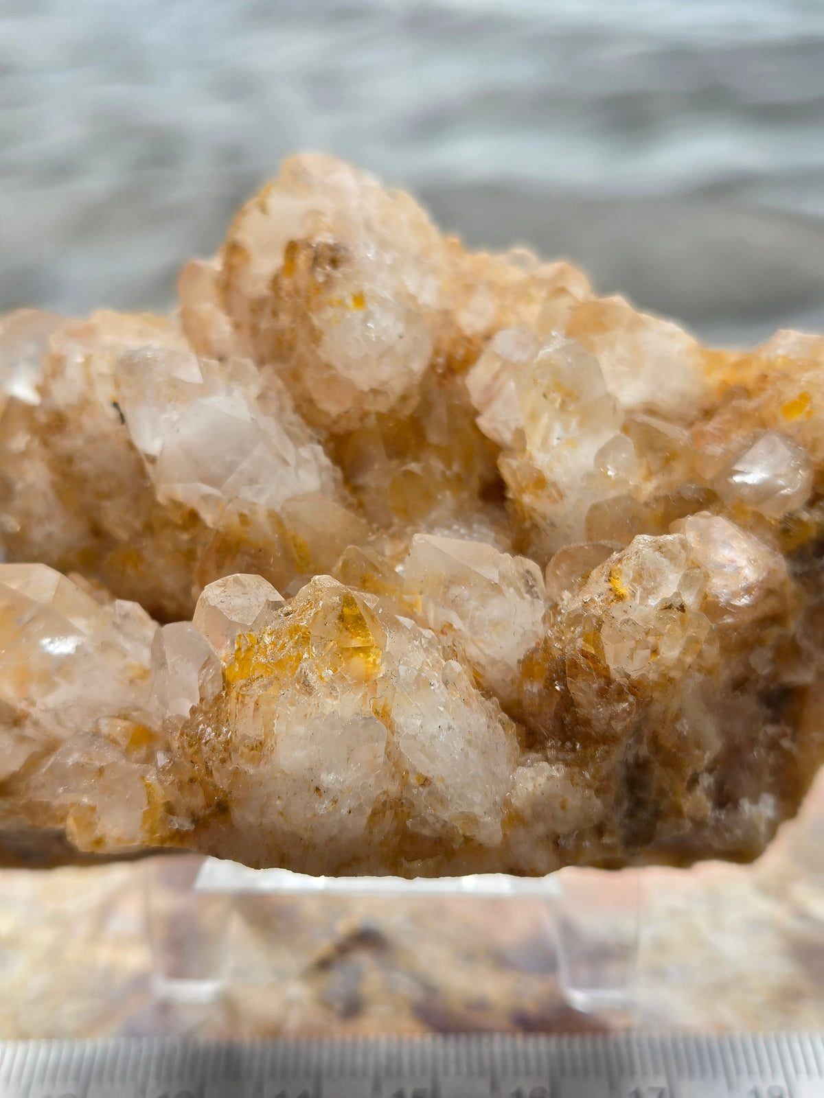 Pineapple Quartz Crystal Cluster | Natural Pineapple Quartz