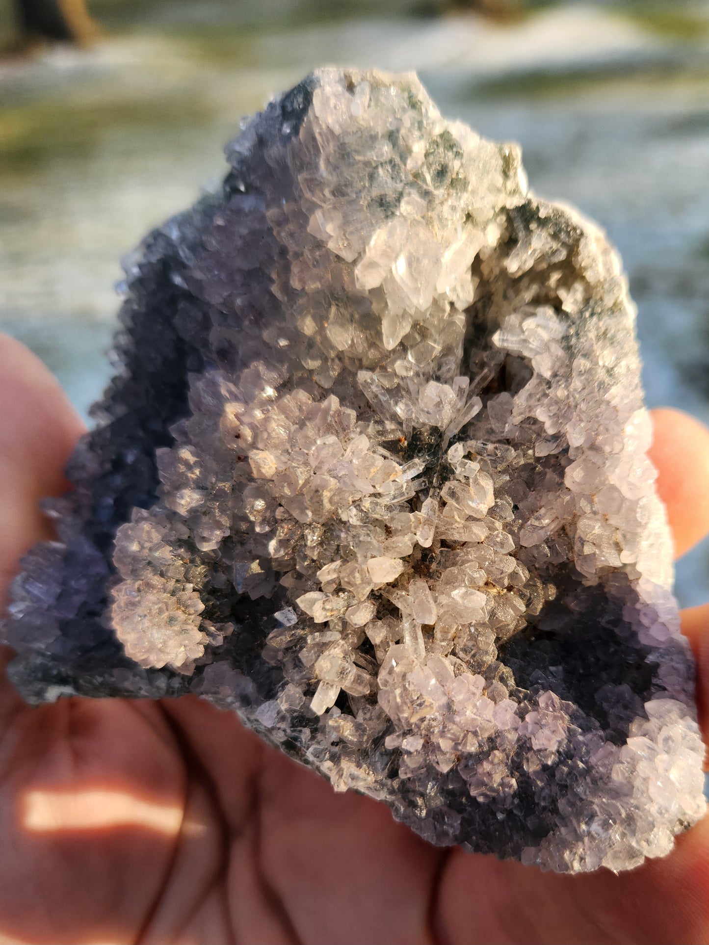Gorgeous Zeolite Crystal Cluster- Spiritual and Physical Detoxifying and Purifying.