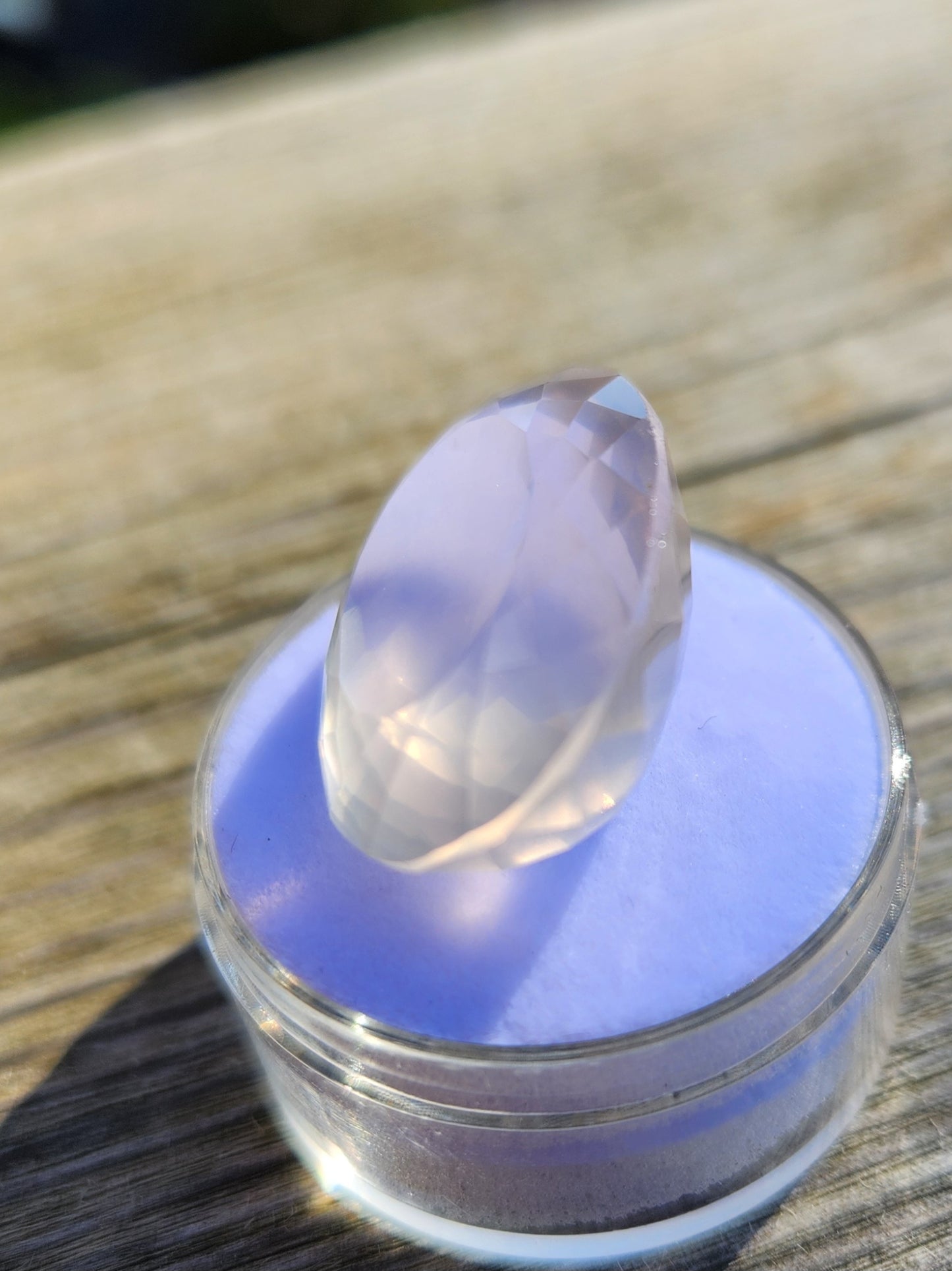 27.55 Carat Natural Rose Quartz Gemstone – Stunning Oval Faceted Pink Crystal of Love & Harmony – Perfect for Jewelry Design or Collectors