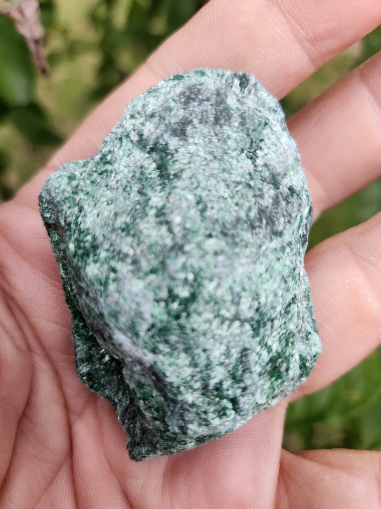 Fuchsite - "Healer's Stone" or "Fairy Crystal" - Emotional and Physical Well-being.