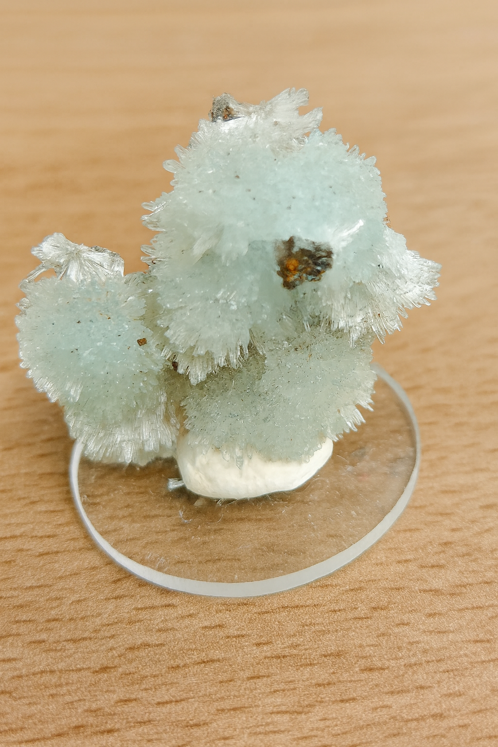 Blue Aragonite Crystal Cluster – Premium Collector Grade / Calming Healing Stone