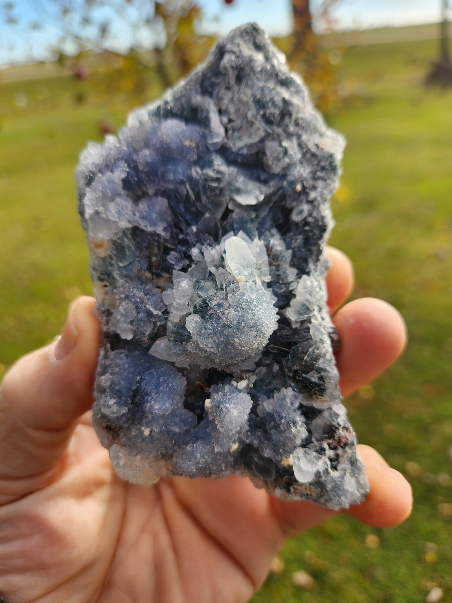 Gorgeous Zeolite Crystal Cluster- Spiritual and Physical Detoxifying and Purifying.