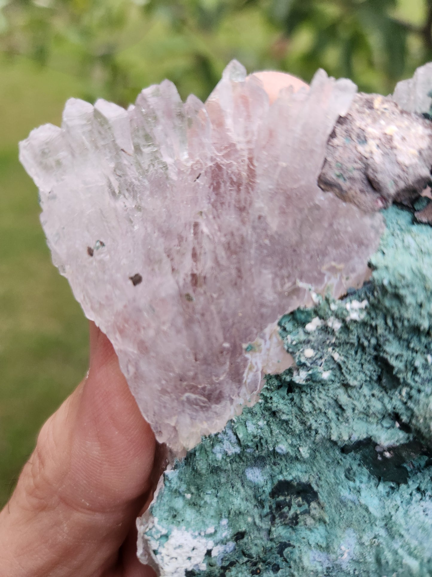 Gorgeous Zeolite Crystal Cluster- Spiritual and Physical Detoxifying and Purifying.