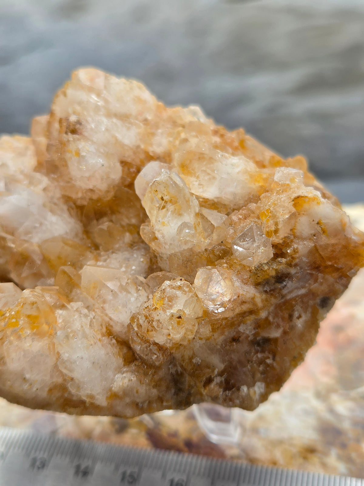 Pineapple Quartz Crystal Cluster | Natural Pineapple Quartz