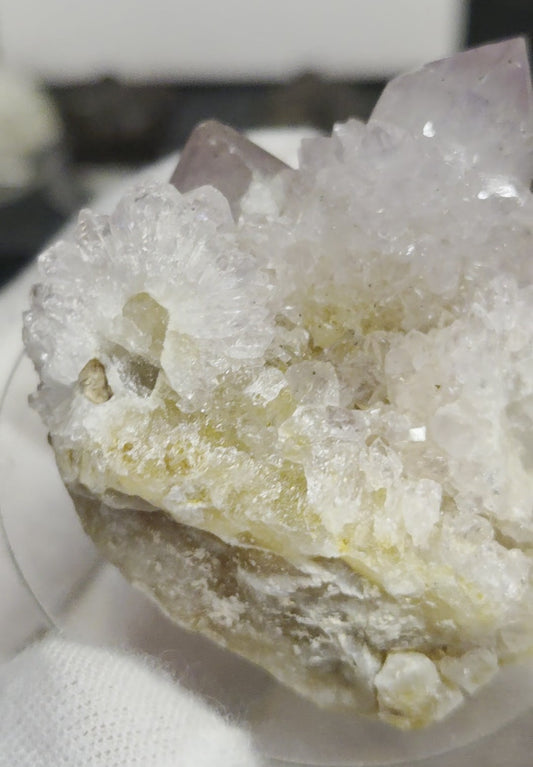 Spirit quartz cluster amethyst cactus quartz specimen