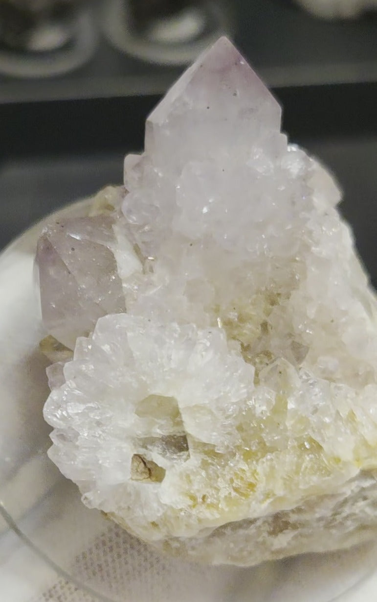 Spirit quartz cluster amethyst cactus quartz specimen