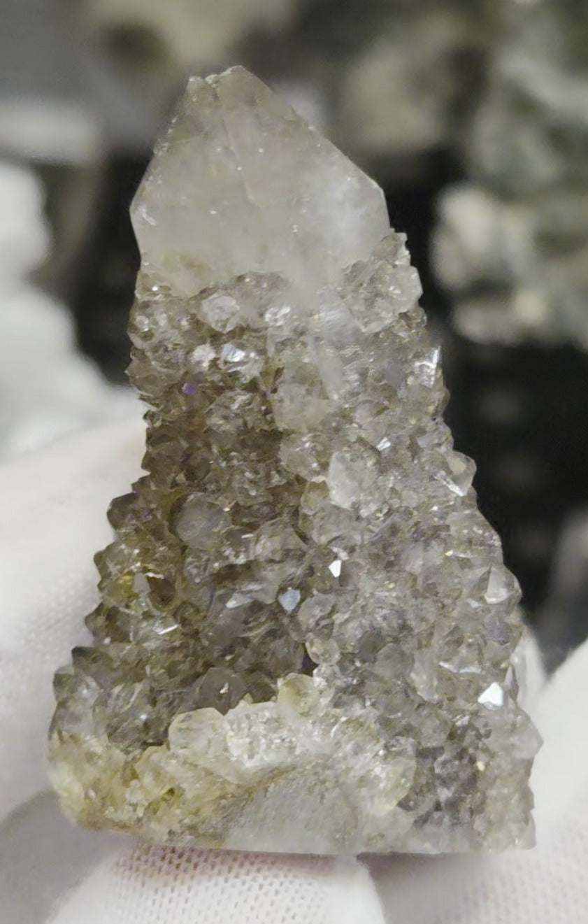 Spirit Quartz crystal cluster specimen