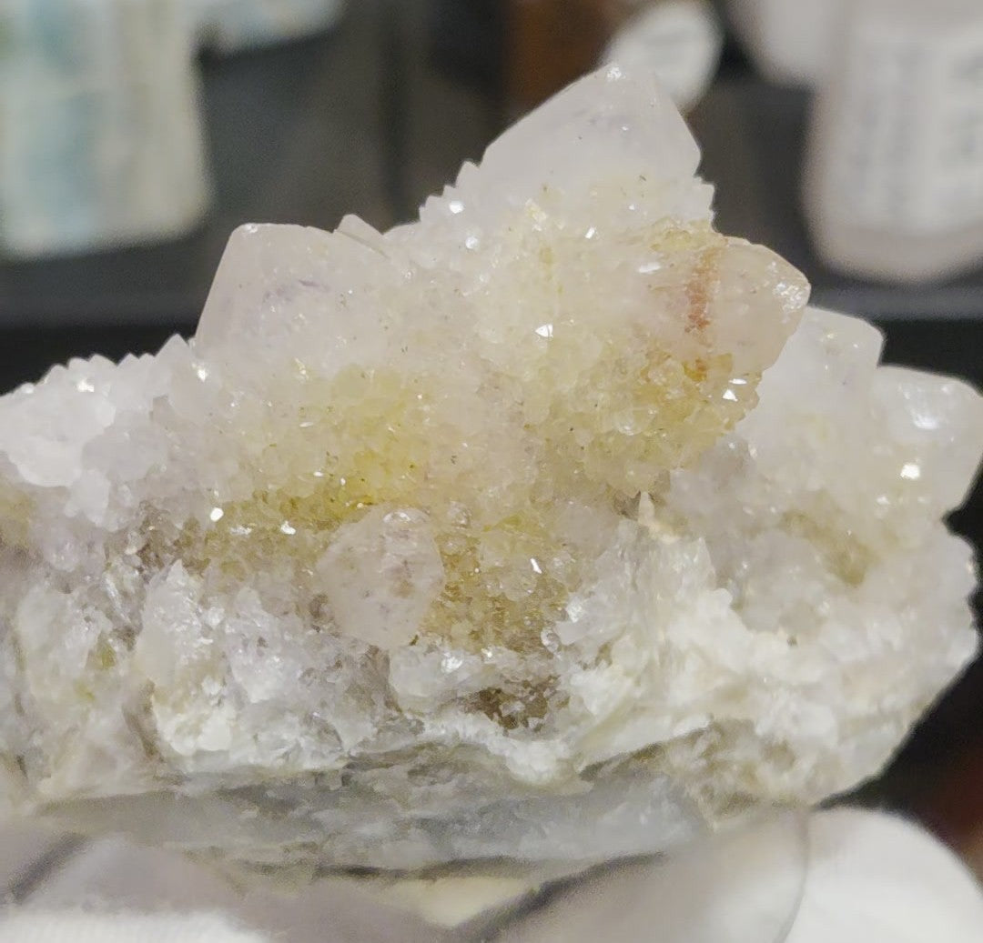 Spirit quartz cactus quartz cluster specimen