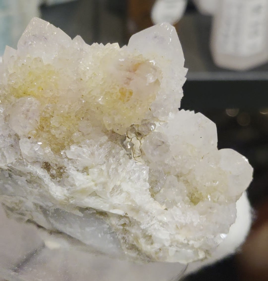 Spirit quartz cactus quartz cluster specimen