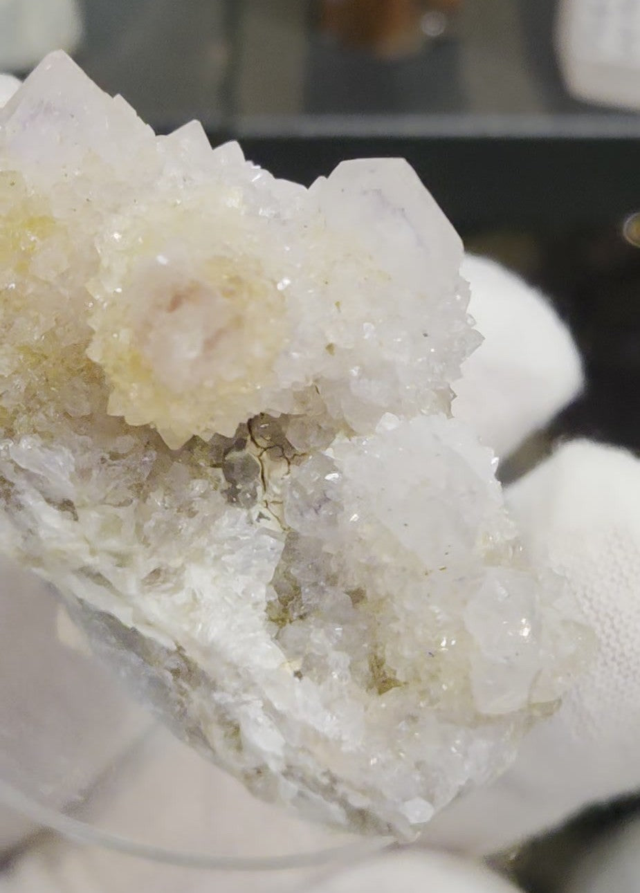 Spirit quartz cactus quartz cluster specimen