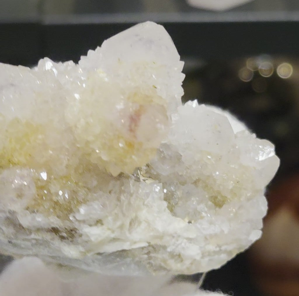 Spirit quartz cactus quartz cluster specimen