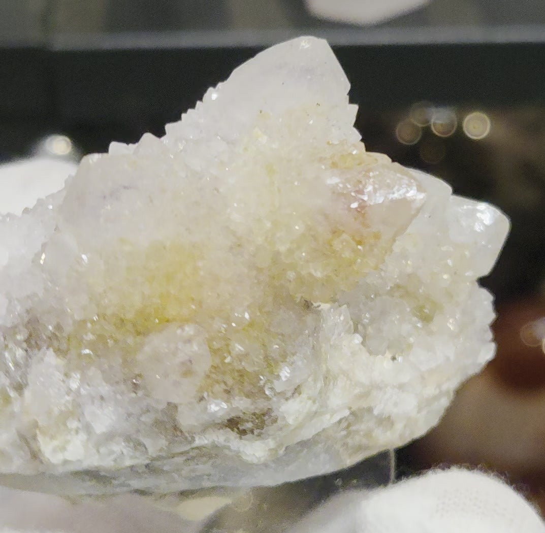 Spirit quartz cactus quartz cluster specimen
