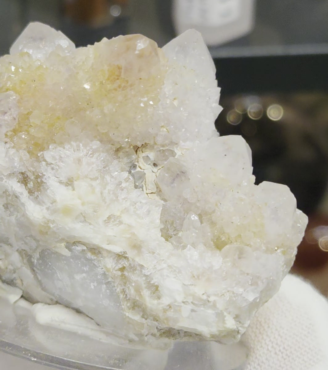Spirit quartz cactus quartz cluster specimen